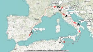 Strategie, Route und Schlachten von Hannibal Barkas im Zweiten Punischen Krieg