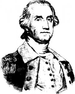 George Washington in den besten Jahren george-washington in 401x500 Zeichnung