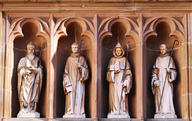 Bernhard von Clairvaux und die anderen Gründungsfiguren des Zisterzienserordens