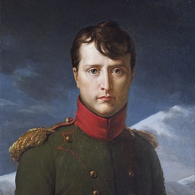 Portrait von Napoleon Bonparte in militärischer Uniform