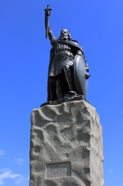 Alfred der Große Statue Winchester