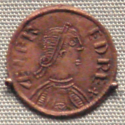 Alfred der Große Kupfermünze
