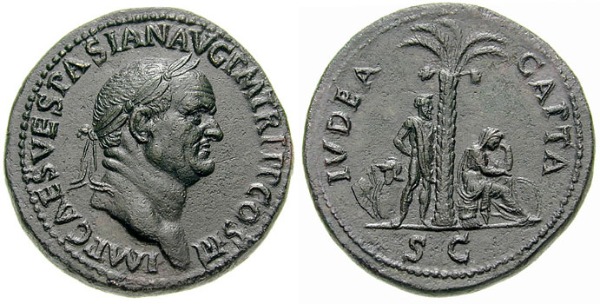 Kaiser Vespasian Sesterze