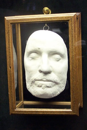 Oliver Cromwell Totenmaske