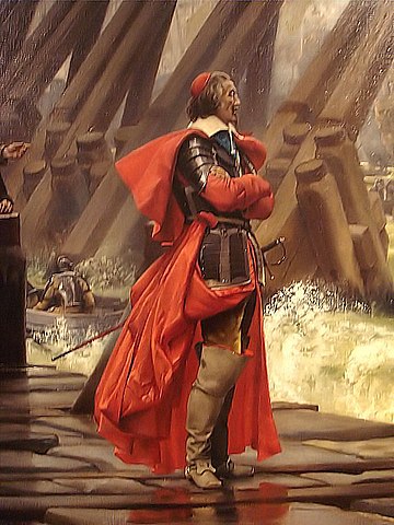 Kardinal Richelieu gelang die erfolgreiche Belagerung von La Rochelle Kardinal Richelieu