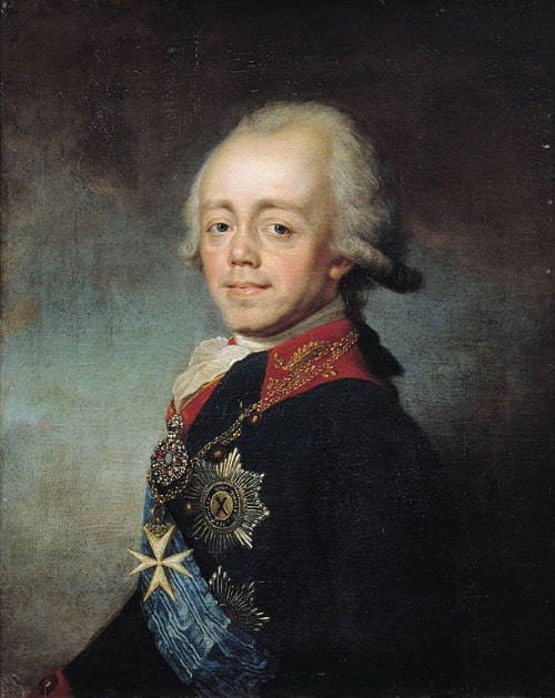 Kaiser Paul I. war der Vater von Alexander I. von Russland. Kaiser Paul I.