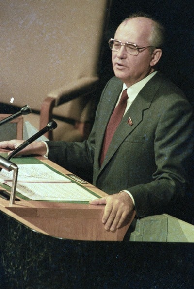 Michail Gorbatschow UN-Vollversammlung 1988