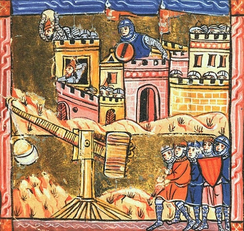 Richard Löwenherz siegte bei der Belagerung von Akkon im Jahr 1191. Belagerung von Akkon
