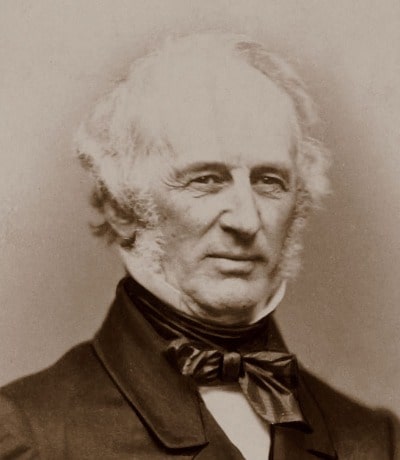 Cornelius Vanderbilt war der zweitreichste Tycoon des Gilded Age. Cornelius Vanderbilt 1877