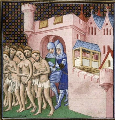 Die Katharer wurden aus Carcassonne vertrieben. Katharer Carcassonne