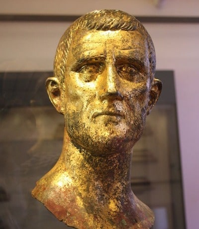 Aurelian war römischer Kaiser von 270 bis 275 n. Christus. Kaiser Aurelian Büste