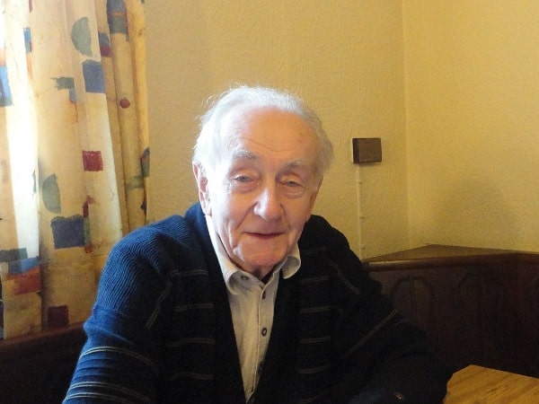 Otto Carius veröffentlichte nach ab 1960 seine Memoiren: 'Tiger im Schlamm'. Otto Carius 2013 Foto